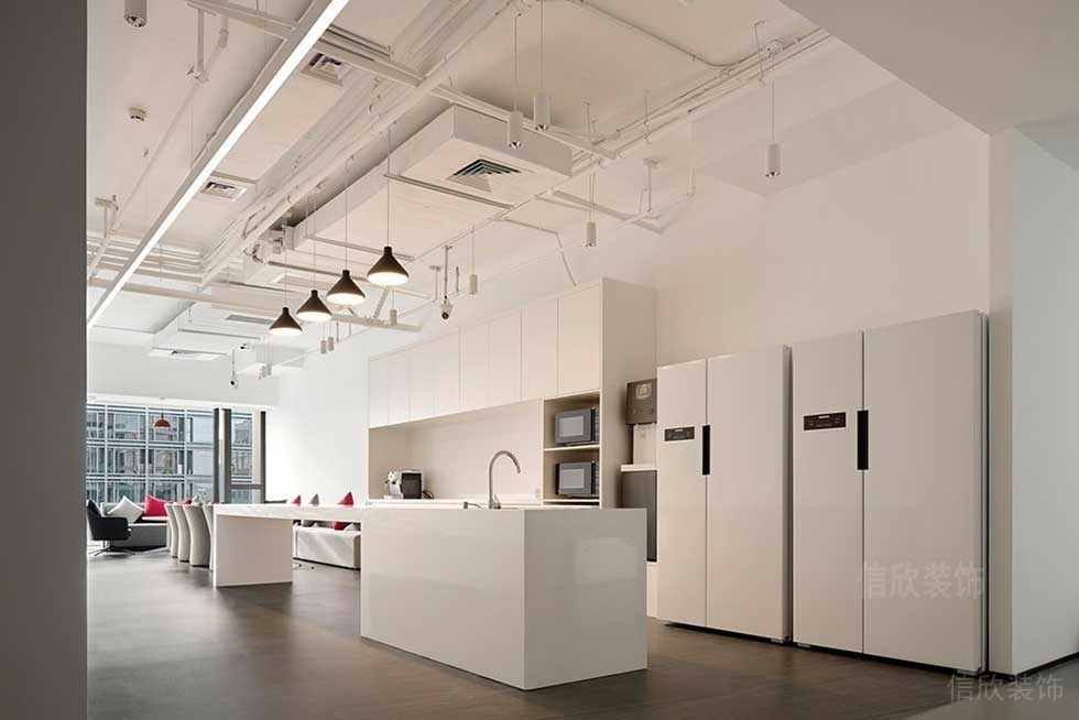 簡約風(fēng)格公司茶水間效果圖