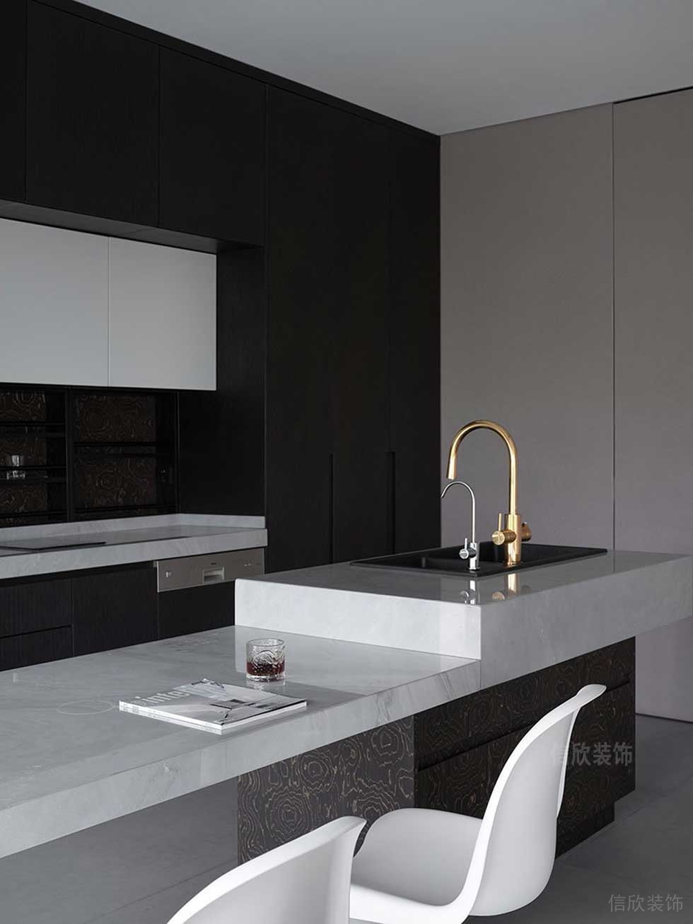 簡約風(fēng)格公司茶水間裝修圖