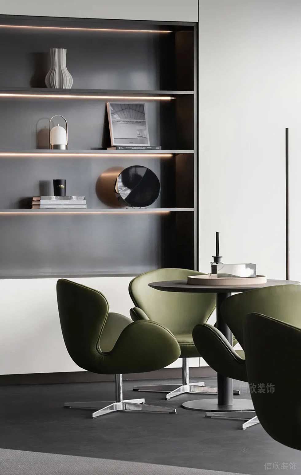 簡(jiǎn)約風(fēng)格公司洽談區(qū)裝修圖