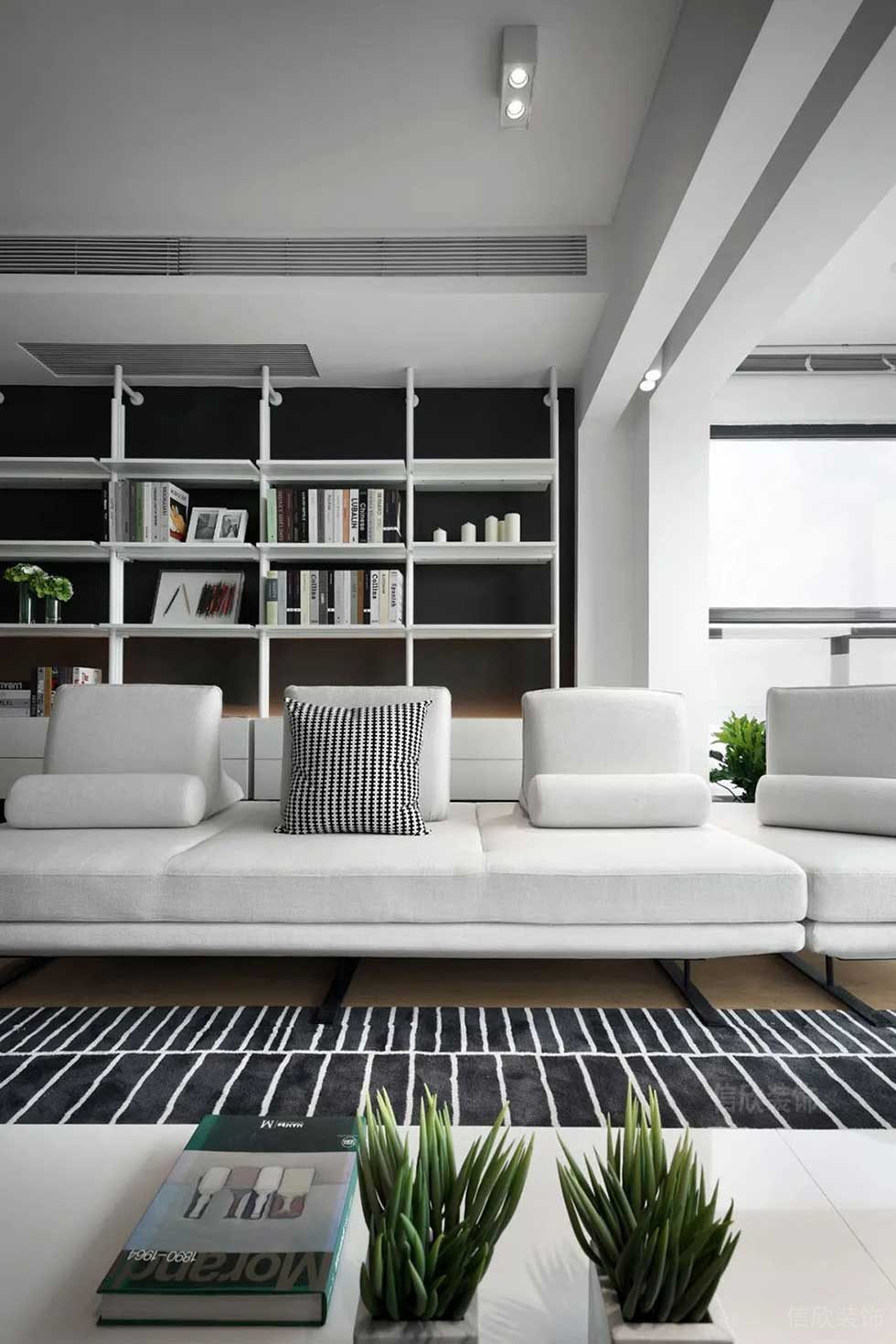 簡(jiǎn)約風(fēng)格公司休閑接待廳效果圖