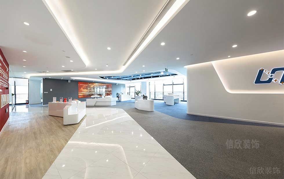 現(xiàn)代風(fēng)格辦公室產(chǎn)品展廳裝修圖