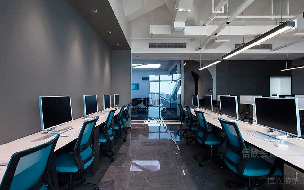 現代風格公司辦公區設計圖