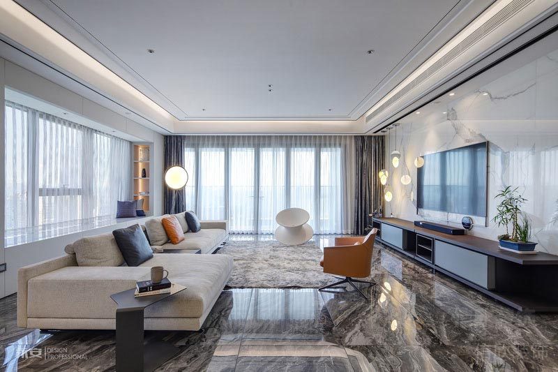 深圳西鄉(xiāng)家居二手房裝修設(shè)計(jì)客廳