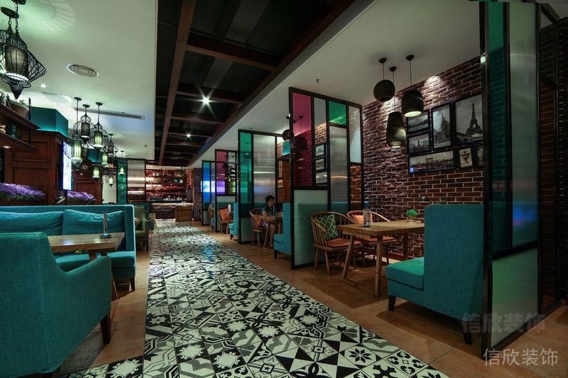 深圳前海餐飲裝修設(shè)計(jì)公司案例 就餐區(qū)