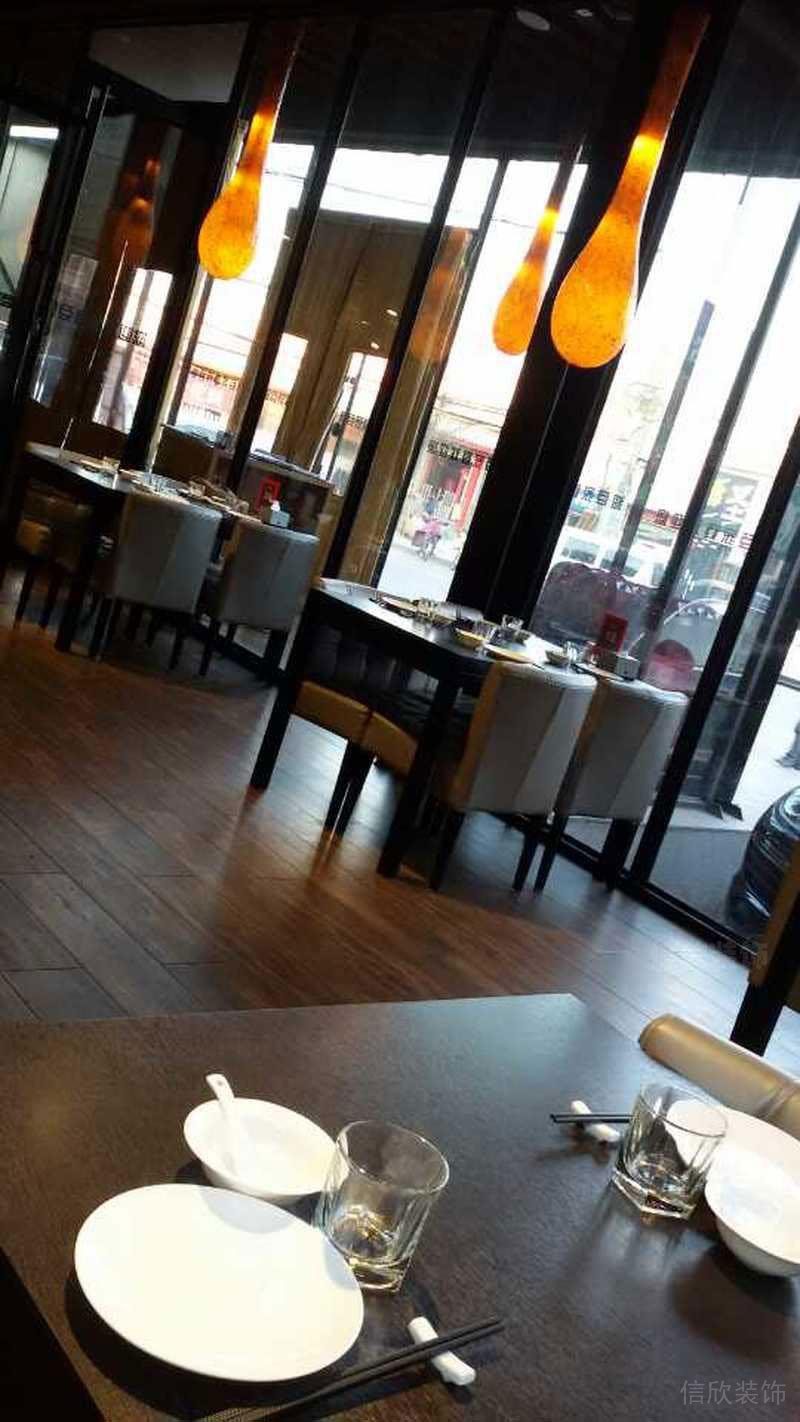 福田餐廳裝修私房菜設(shè)計效果圖家具