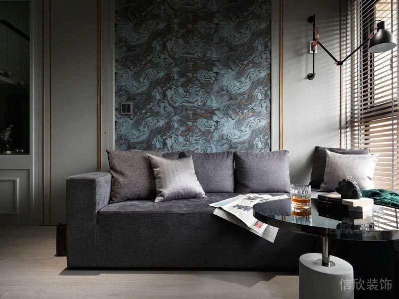 深圳市龍崗區(qū)布吉鈞濠·Mix Park沙發(fā)背景墻