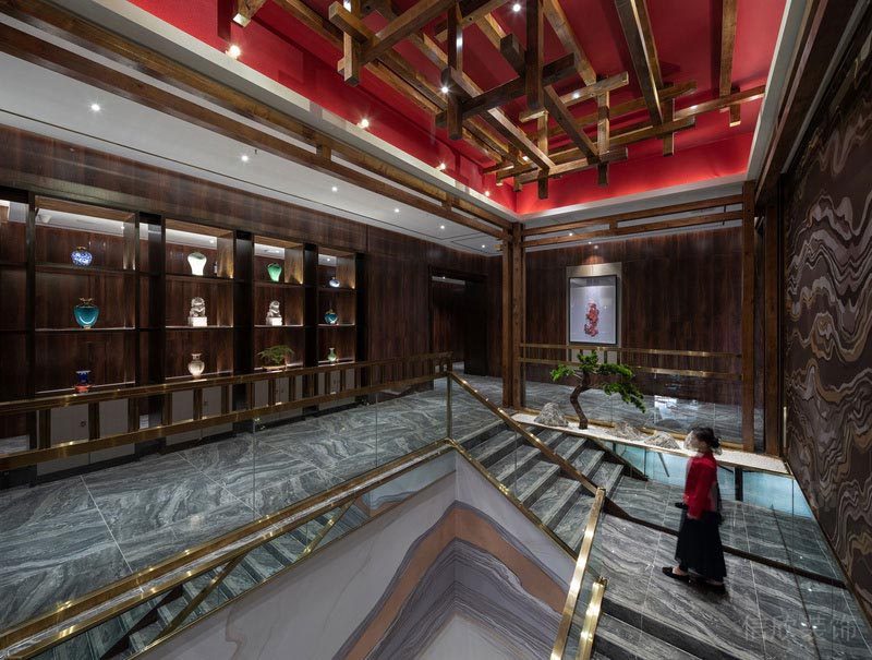 深圳市龍華區中餐廳樓梯 深圳市龍華區中餐廳樓梯