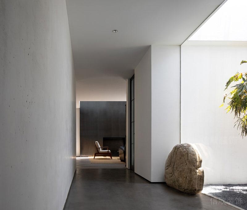 南山餐廳裝修設(shè)計(jì)效果圖過道