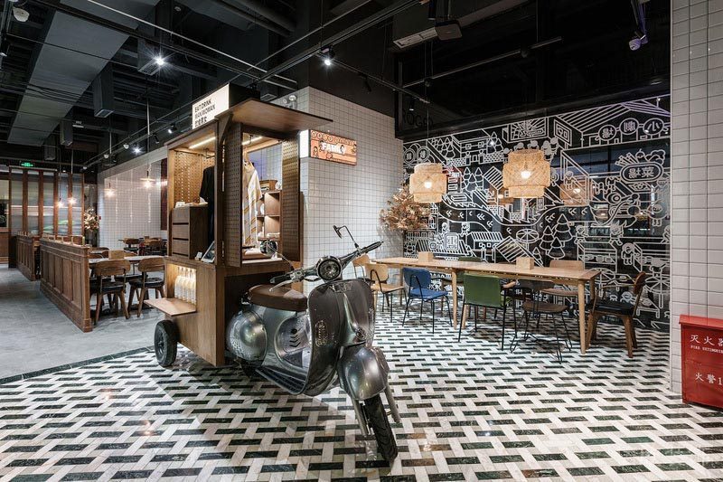 深圳龍華餐飲裝修設(shè)計(jì)公司案例 前廳 深圳龍華餐飲裝修設(shè)計(jì)公司案例 前廳