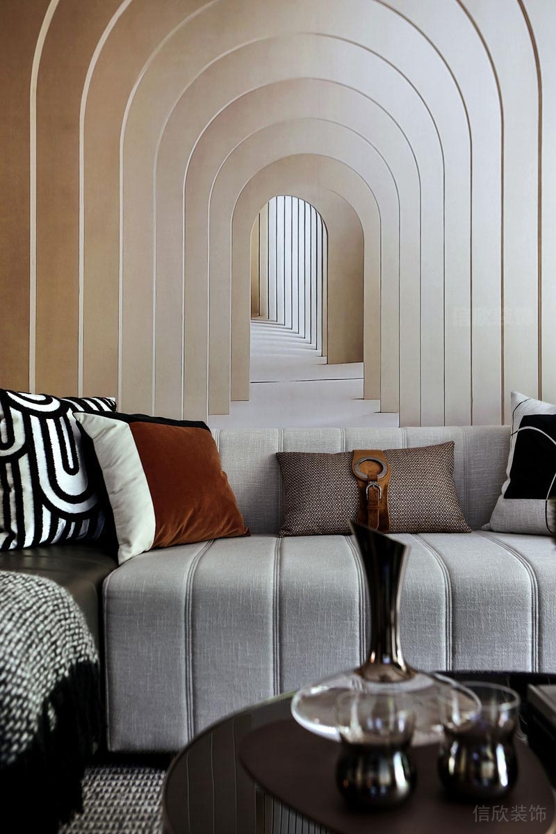 深圳市寶安區(qū)西鄉(xiāng)榕江壹號院背景墻