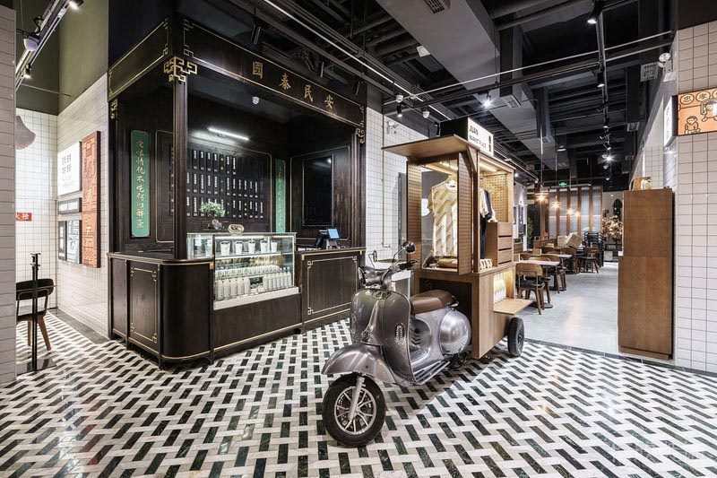 深圳龍華餐飲裝修設(shè)計(jì)公司案例 前廳 深圳龍華餐飲裝修設(shè)計(jì)公司案例 前廳