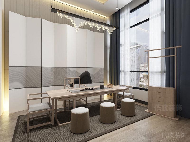 深圳福田新中式餐飲茶室裝修圖藝術(shù)吊燈 深圳福田新中式餐飲茶室裝修圖藝術(shù)吊燈