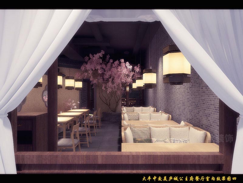 深圳鹽田中式風(fēng)格餐飲店裝修圖墻面裝飾 深圳鹽田中式風(fēng)格餐飲店裝修圖墻面裝飾