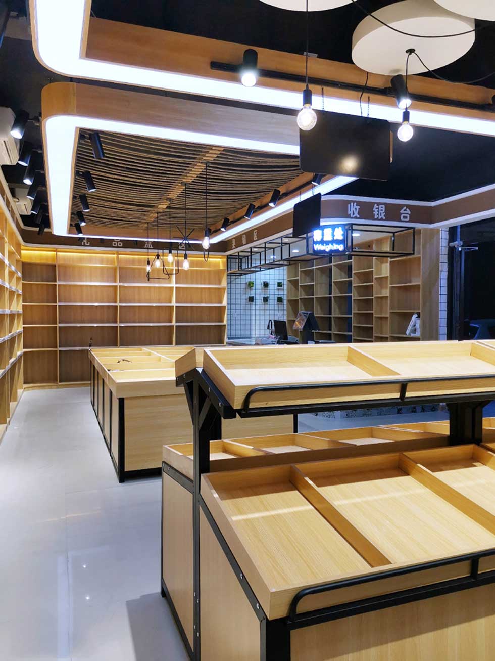 深圳精品水果店大廳裝修設(shè)計(jì)