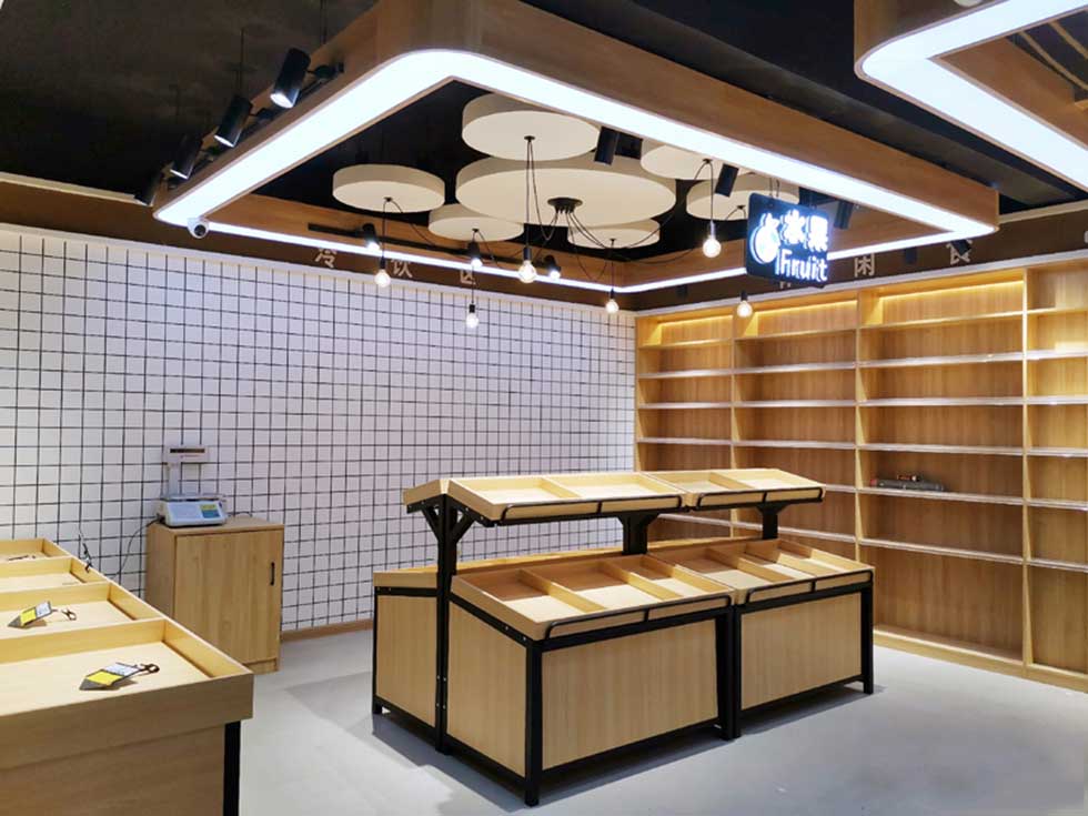 深圳精品水果店大廳裝修設(shè)計(jì)