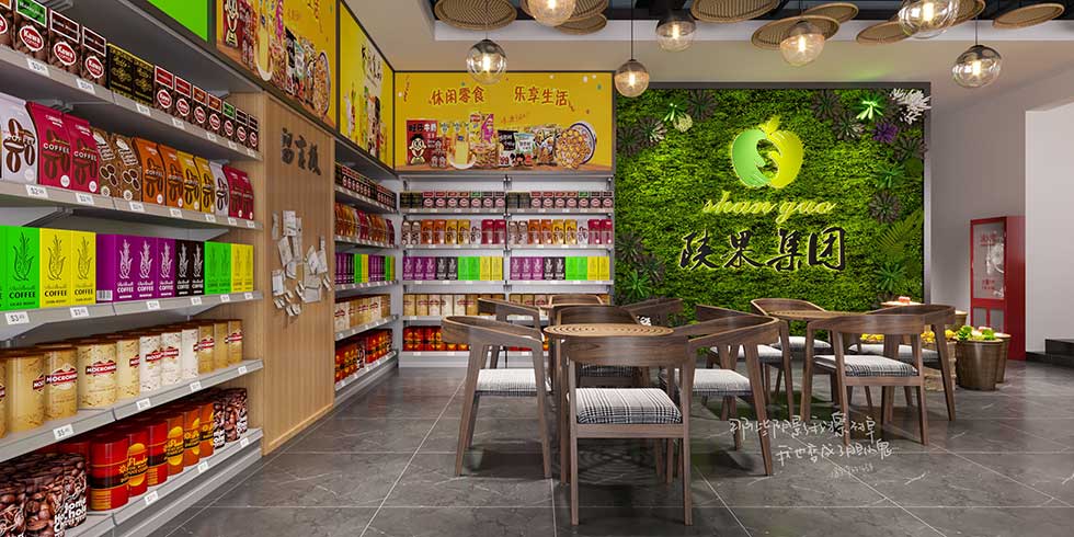 深圳寶安水果店休息區裝修設計 深圳寶安水果店休息區裝修設計