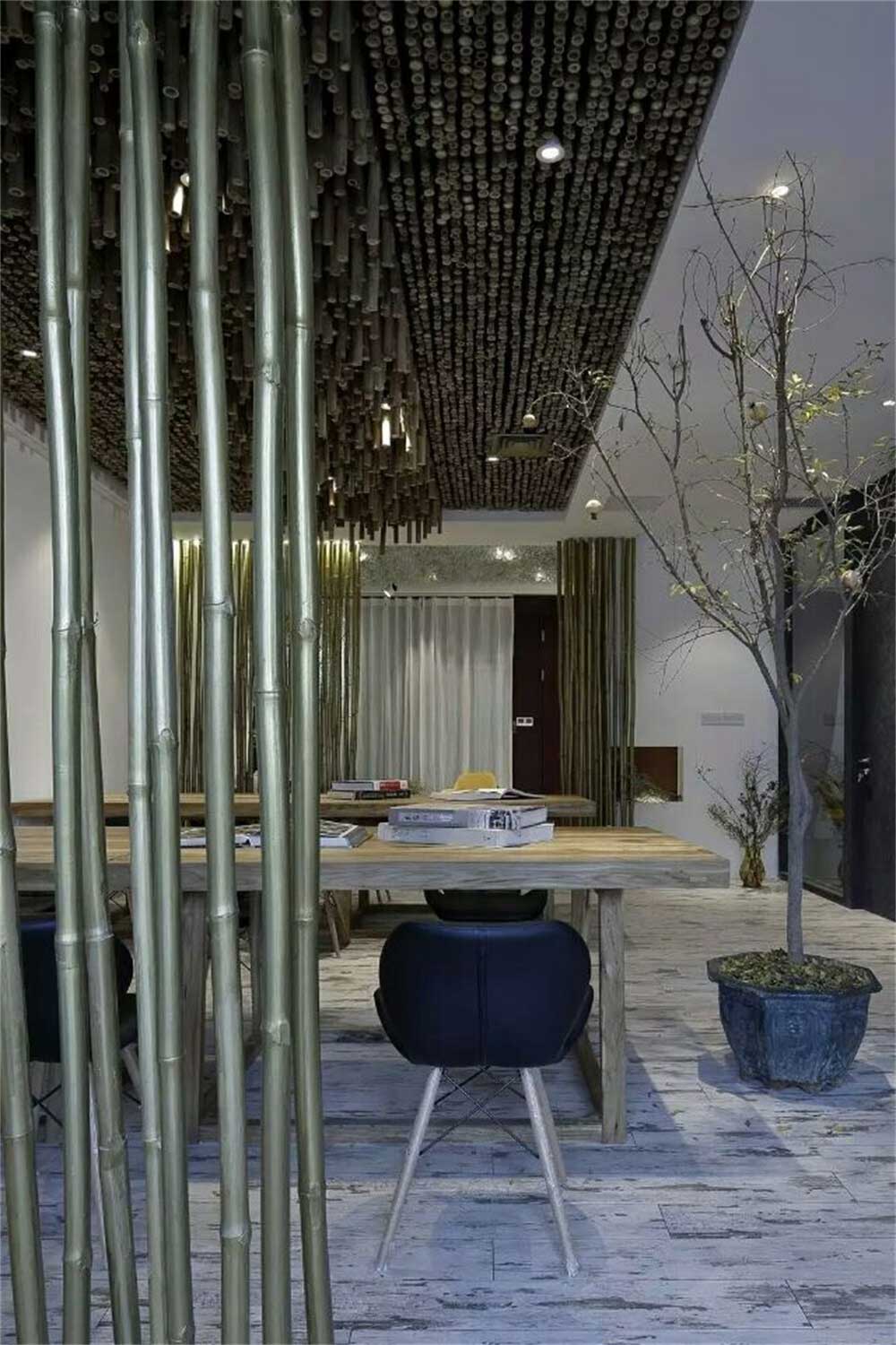 深圳坪山200平方新中式風(fēng)格辦公室裝修辦公區(qū)天花 深圳坪山200平方新中式風(fēng)格辦公室裝修辦公區(qū)天花