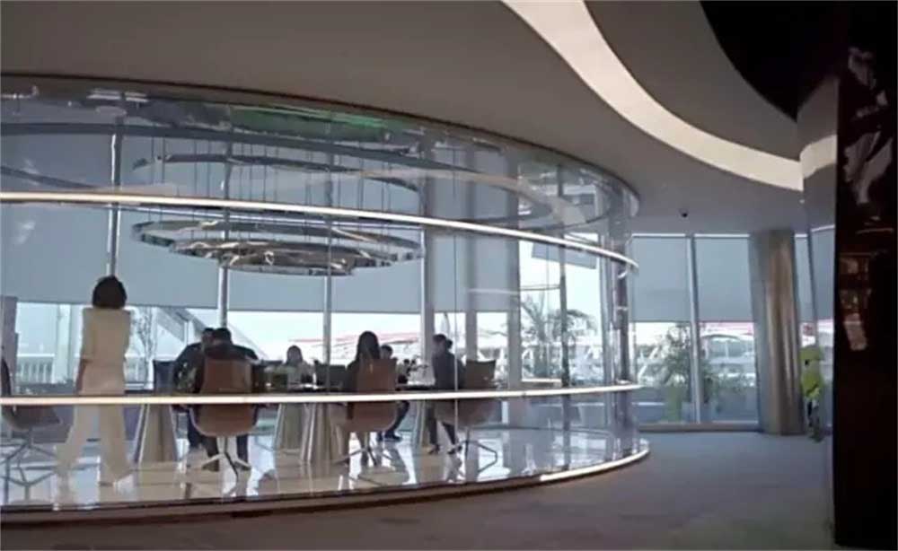 深圳福田國通大廈現代風格辦公室裝修設計案例過道 深圳福田國通大廈現代風格辦公室裝修設計案例過道