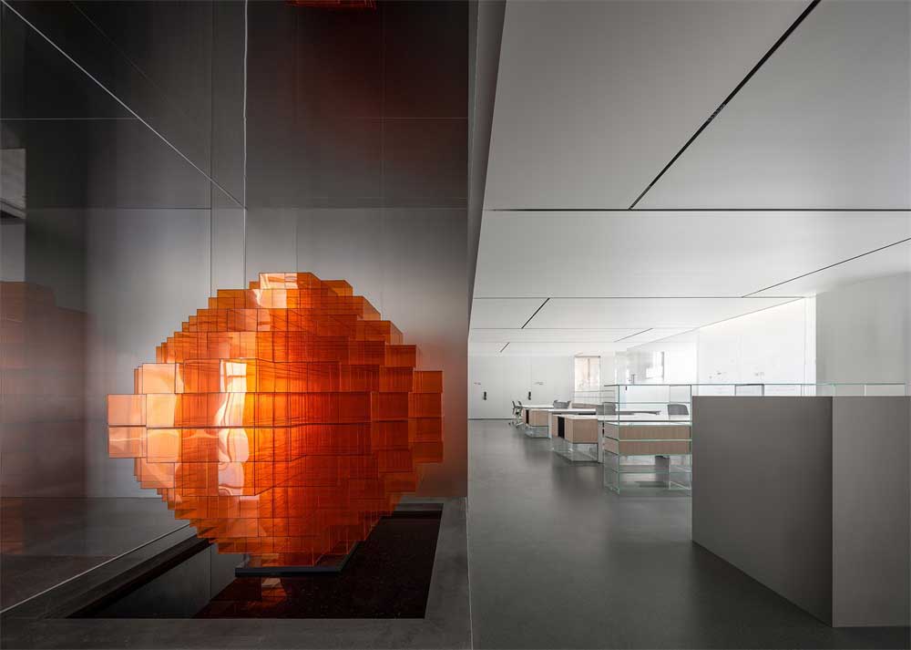 深圳福田800平方現代簡約風格辦公室裝修藝術裝置 深圳福田800平方現代簡約風格辦公室裝修藝術裝置