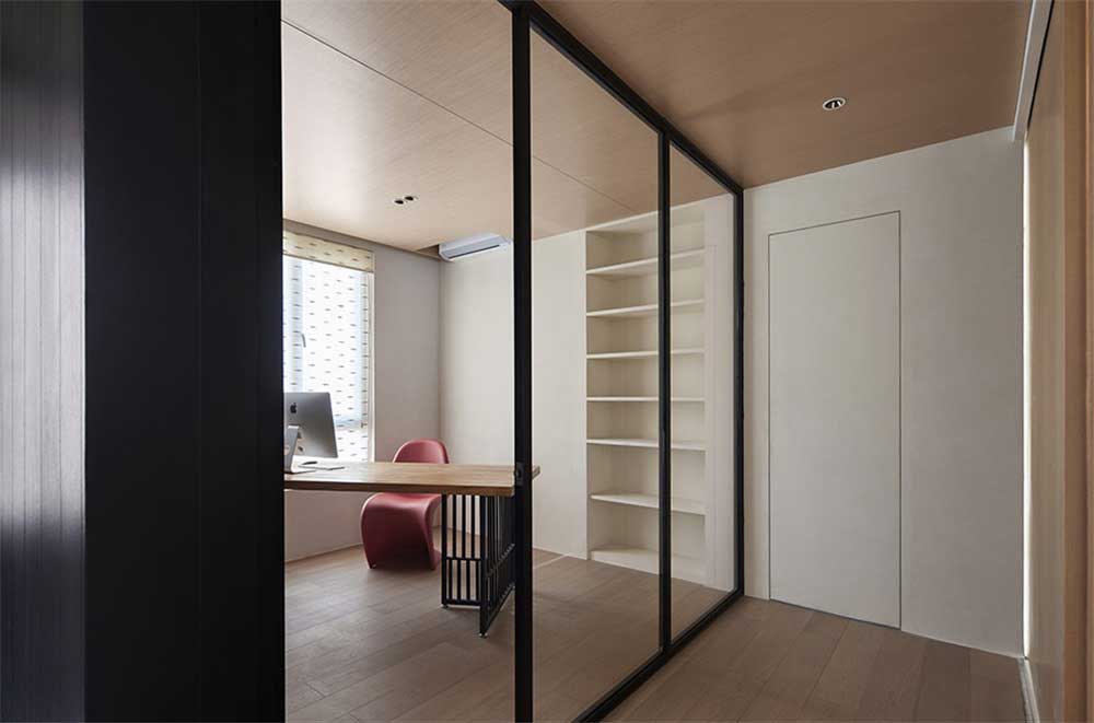 深圳南山500平方極簡風格辦公室裝修經理辦公室玻璃隔斷 深圳南山500平方極簡風格辦公室裝修經理辦公室玻璃隔斷