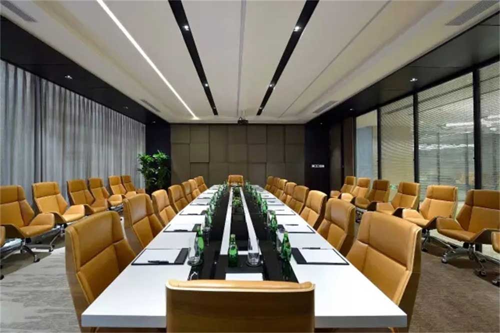 深圳福田國通大廈現代風格辦公室裝修設計案例大型會議室 深圳福田國通大廈現代風格辦公室裝修設計案例大型會議室