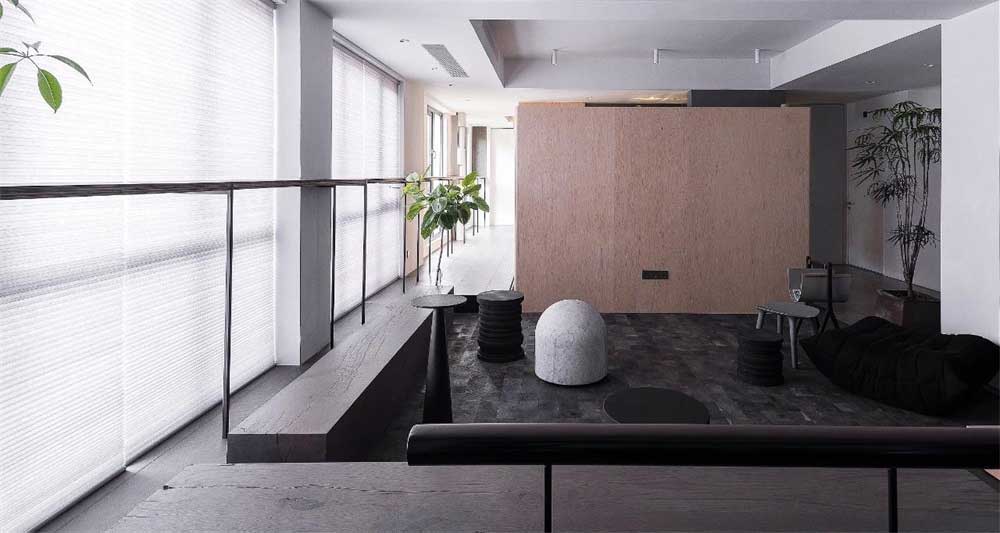 深圳市羅湖1600平原木風辦公室裝修設計接待區 深圳市羅湖1600平原木風辦公室裝修設計接待區