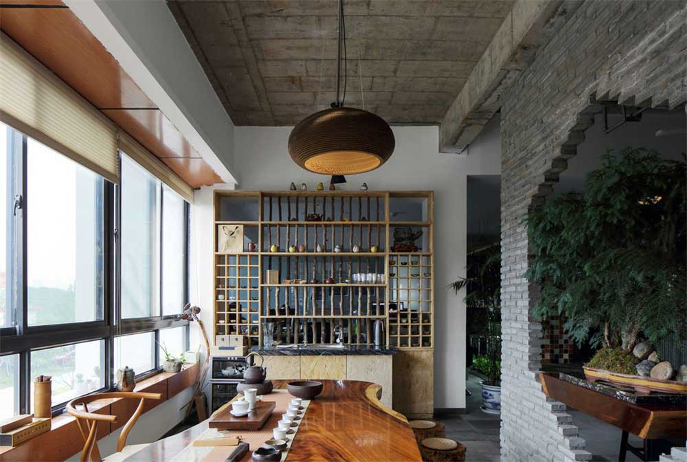 深圳南山香江金融中心工業(yè)風辦公室裝修設計案例茶室 深圳南山香江金融中心工業(yè)風辦公室裝修設計案例茶室