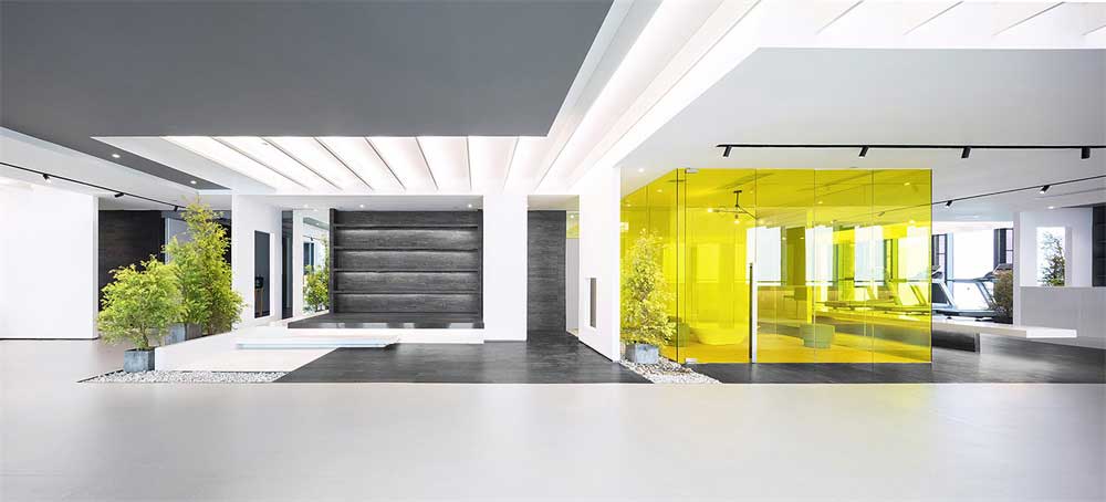 深圳龍崗區時尚白色簡約辦公室設計裝修-大廳 深圳龍崗區時尚白色簡約辦公室設計裝修-大廳