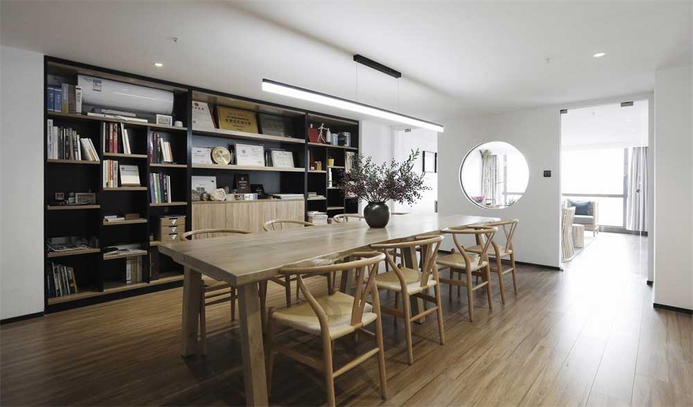 深圳龍華1000平新中式辦公室裝修會(huì)議室 深圳龍華1000平新中式辦公室裝修會(huì)議室