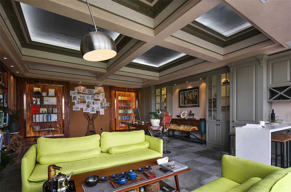 深圳南山香江金融中心工業(yè)風辦公室裝修設計案例董事長辦公室 深圳南山香江金融中心工業(yè)風辦公室裝修設計案例董事長辦公室