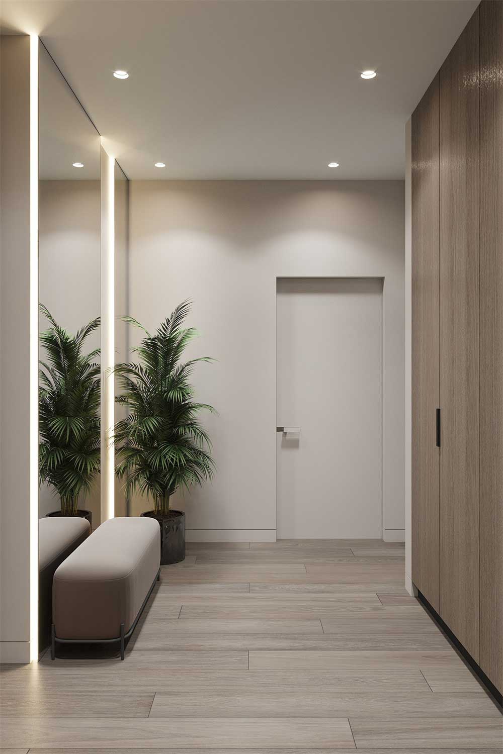 深圳羅湖500平方簡約風格辦公室裝修玄關區隱形入戶門 深圳羅湖500平方簡約風格辦公室裝修玄關區隱形入戶門