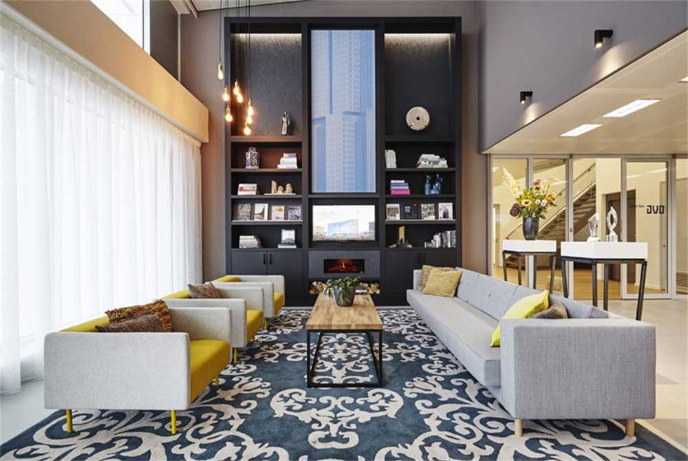 深圳鹽田壹海城簡約風格辦公室裝修設計案例接待區 深圳鹽田壹海城簡約風格辦公室裝修設計案例接待區