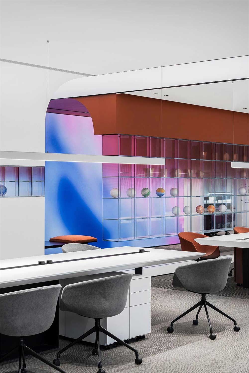 深圳市南山現代輕奢辦公室辦公區裝修 深圳市南山現代輕奢辦公室辦公區裝修