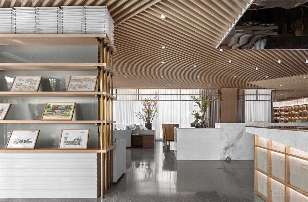 深圳市羅湖區(qū)現(xiàn)代日式風格辦公室大廳 深圳市羅湖區(qū)現(xiàn)代日式風格辦公室大廳