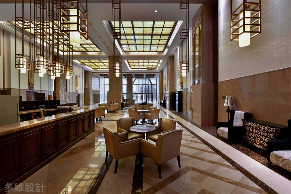 深圳寶安1000平方輕奢風(fēng)格公司大堂裝修休閑區(qū)洽談區(qū)