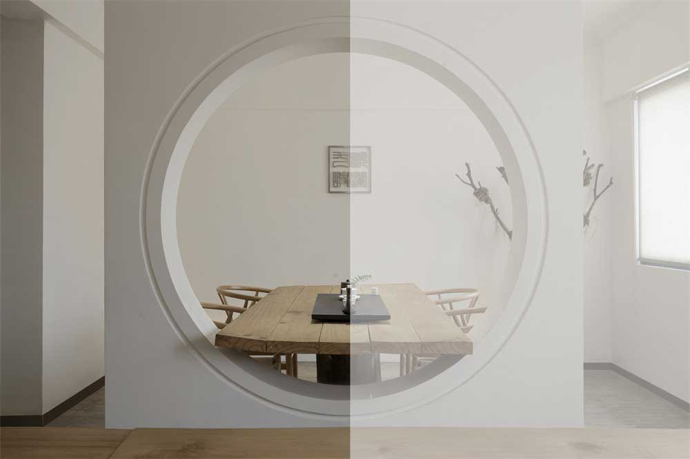 深圳龍華100平方新中式風格辦公室裝修茶室藝術隔斷 深圳龍華100平方新中式風格辦公室裝修茶室藝術隔斷