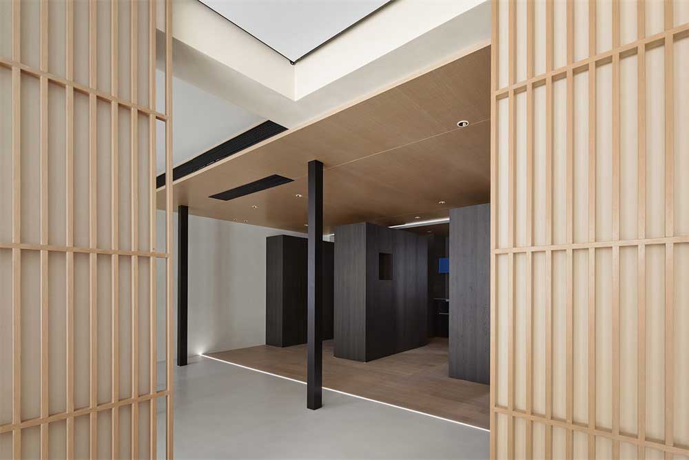 深圳南山500平方極簡風格辦公室裝修入口處 深圳南山500平方極簡風格辦公室裝修入口處