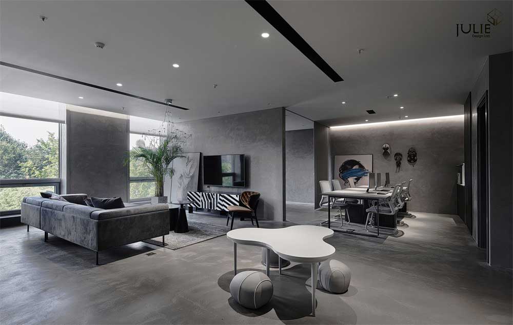 深圳光明現代風格暗色系辦公室設計裝修-辦公區 深圳光明現代風格暗色系辦公室設計裝修-辦公區