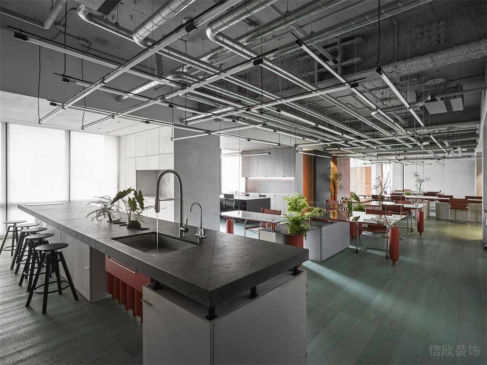 深圳市寶安區(qū)工業(yè)風辦公室設計裝修水吧臺 深圳市寶安區(qū)工業(yè)風辦公室設計裝修水吧臺