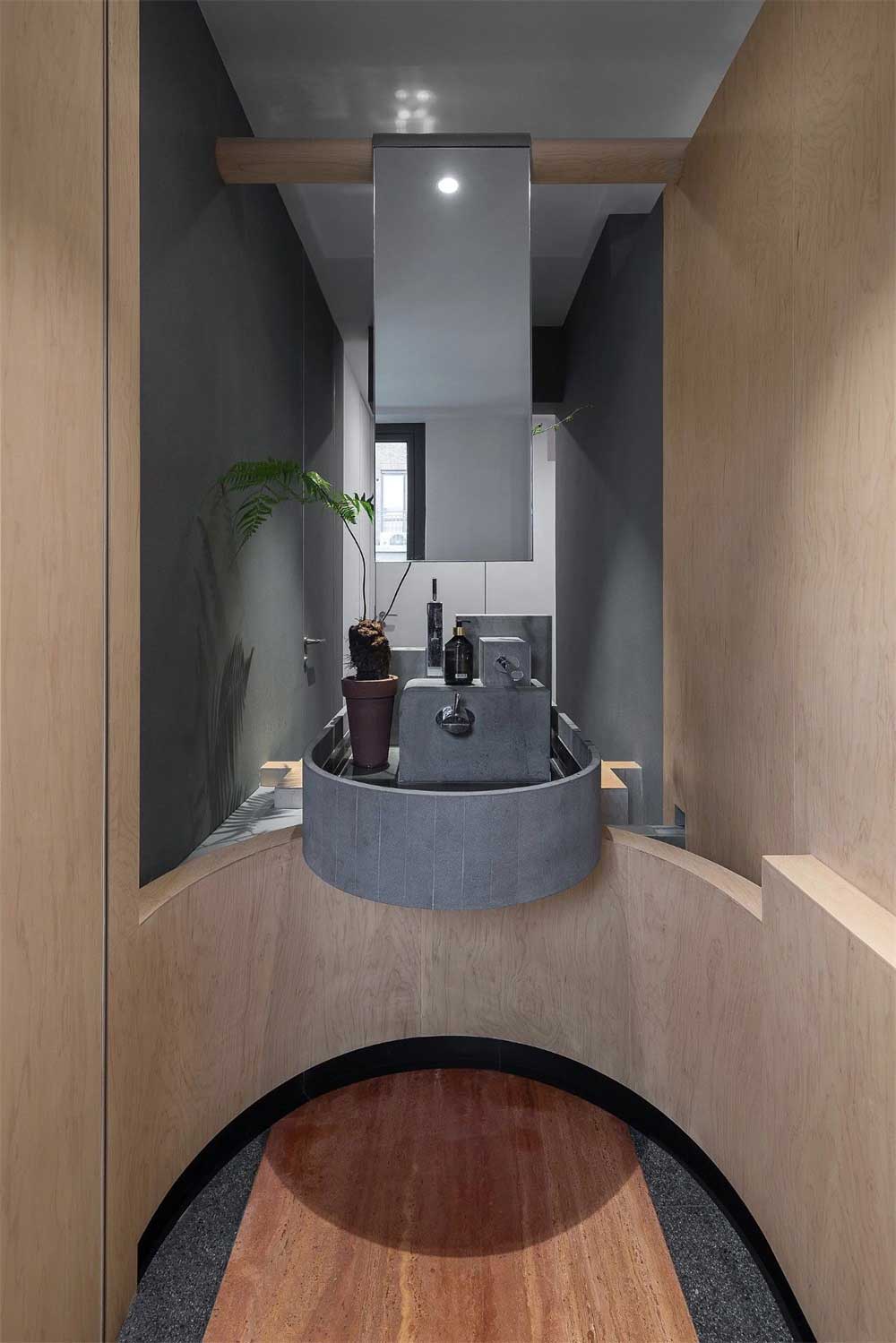 深圳市羅湖1600平原木風辦公室裝修設計衛生間 深圳市羅湖1600平原木風辦公室裝修設計衛生間