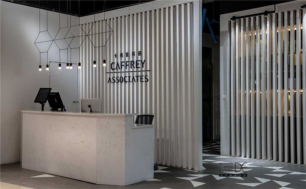 深圳市龍崗1000平英語培訓(xùn)中心裝修大廳 深圳市龍崗1000平英語培訓(xùn)中心裝修大廳