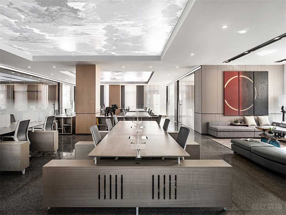 深圳市羅湖區(qū)現(xiàn)代日式風格辦公室辦公 深圳市羅湖區(qū)現(xiàn)代日式風格辦公室辦公區(qū)