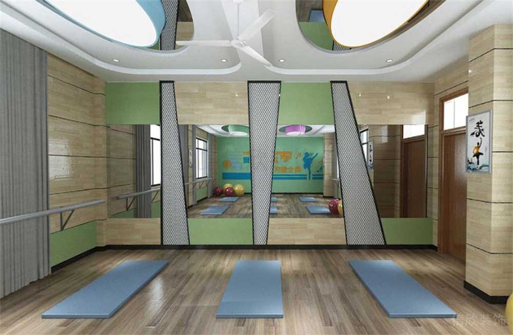 南山深圳南山舞蹈室裝修設(shè)計(jì)1