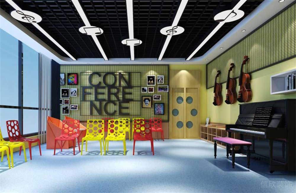 深圳舞蹈綜合培訓中心裝修設計教室2