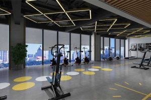 武漢中航健身房裝修設(shè)計(jì)