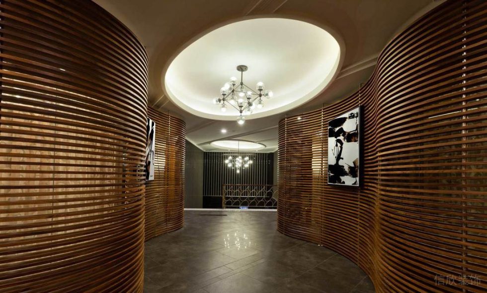 深圳寶安龍光世紀大廈簡約風格火鍋店裝修案例走廊 深圳寶安龍光世紀大廈簡約風格火鍋店裝修案例走廊