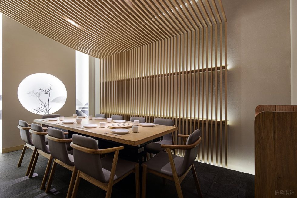 深圳福田天健時(shí)尚新天地和風(fēng)日式料理餐廳裝修案例包間 深圳福田天健時(shí)尚新天地和風(fēng)日式料理餐廳裝修案例包間