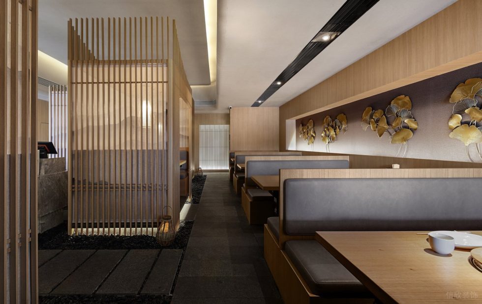 深圳福田天健時(shí)尚新天地和風(fēng)日式料理餐廳裝修案例地面鋪貼 深圳福田天健時(shí)尚新天地和風(fēng)日式料理餐廳裝修案例地面鋪貼