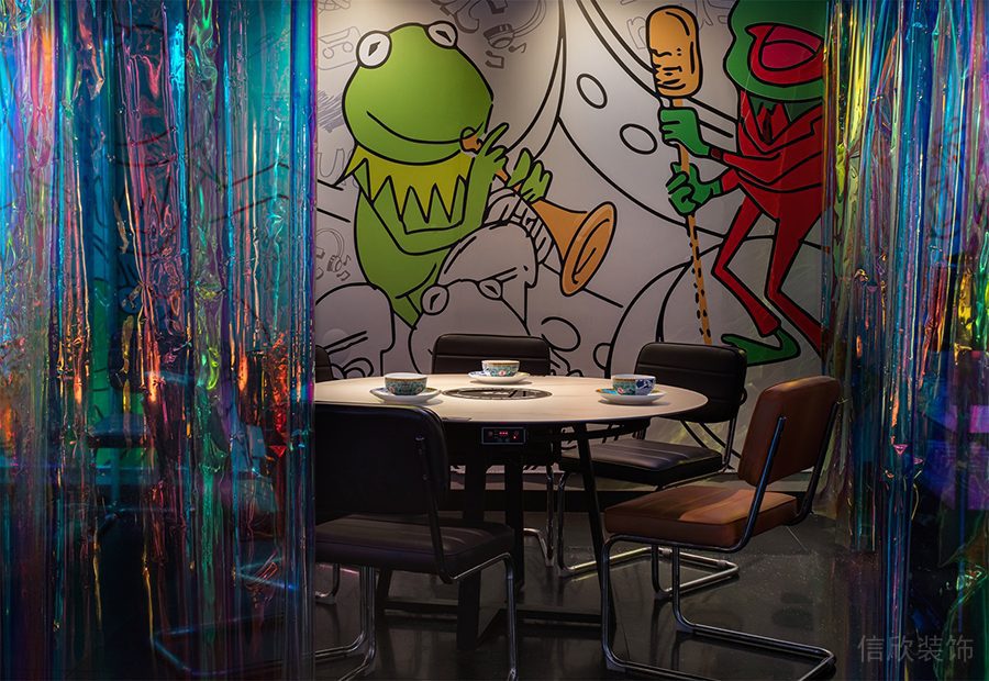 深圳羅湖京基鳳凰印象現(xiàn)代風格火鍋店裝修案例包間 深圳羅湖京基鳳凰印象現(xiàn)代風格火鍋店裝修案例包間