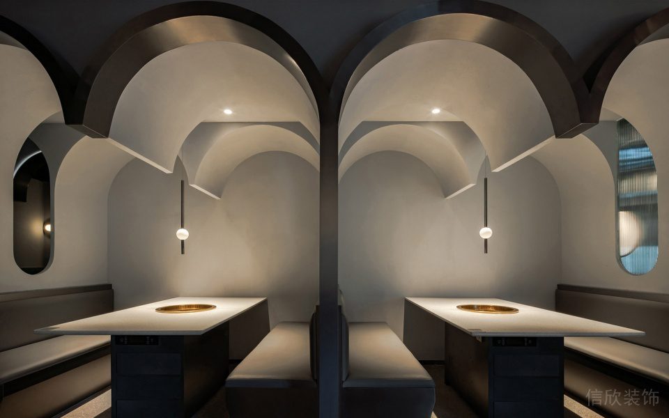 深圳龍華中海匯德理工業(yè)風(fēng)火鍋店裝修案例特色卡座用餐區(qū) 深圳龍華中海匯德理工業(yè)風(fēng)火鍋店裝修案例特色卡座用餐區(qū)